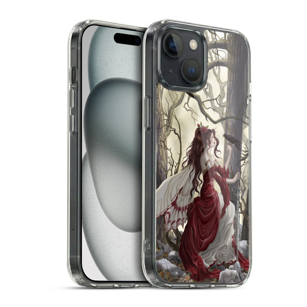 Nene Thomas Deep Forest Magic Fairy In Forest Raven Soft Gel Case for Apple iPhone 15 & MagSafe