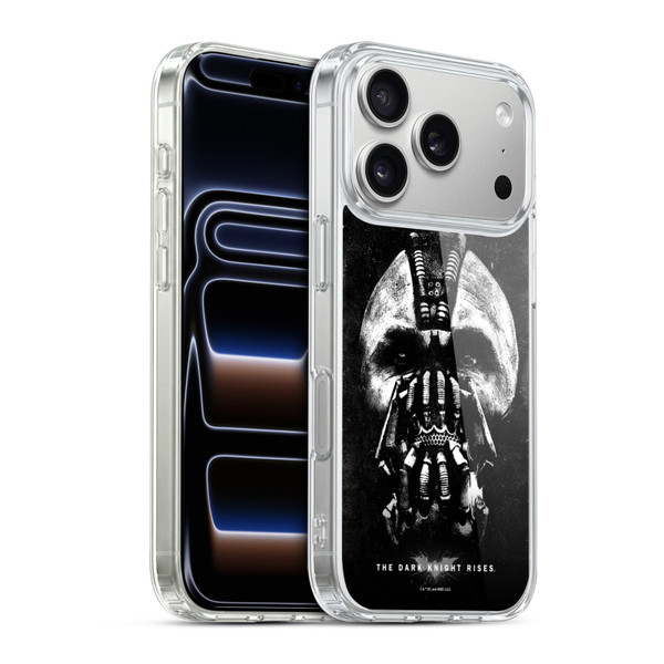 The Dark Knight Rises Key Art Bane Soft Gel Case for Apple iPhone 17 Pro