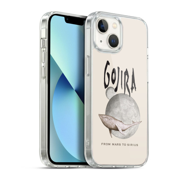 Gojira Graphics From Mars to Sirius Soft Gel Case for Apple iPhone 13