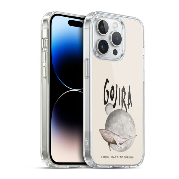 Gojira Graphics From Mars to Sirius Soft Gel Case for Apple iPhone 13 Pro & MagSafe