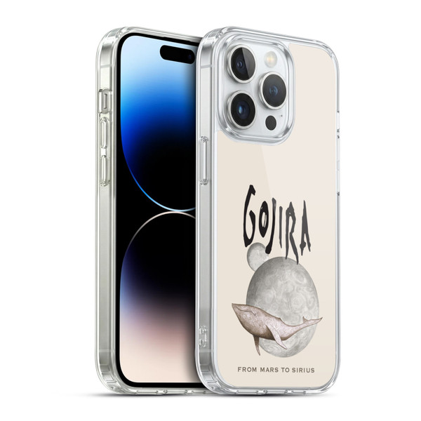 Gojira Graphics From Mars to Sirius Soft Gel Case for Apple iPhone 14 Pro & MagSafe