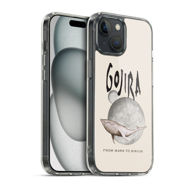 Gojira Graphics From Mars to Sirius Soft Gel Case for Apple iPhone 15 & MagSafe