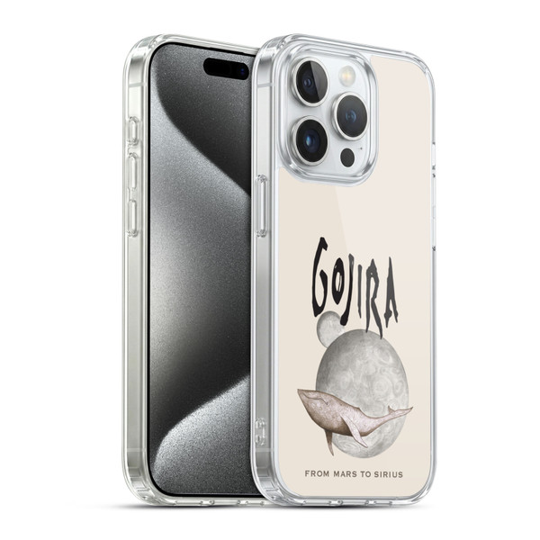 Gojira Graphics From Mars to Sirius Soft Gel Case for Apple iPhone 15 Pro & MagSafe