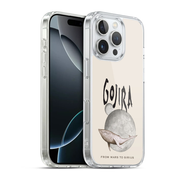 Gojira Graphics From Mars to Sirius Soft Gel Case for Apple iPhone 16 Pro & MagSafe