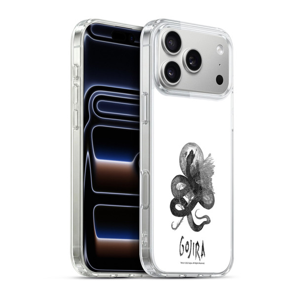 Gojira Graphics Serpent Movie Soft Gel Case for Apple iPhone 17 Pro Max