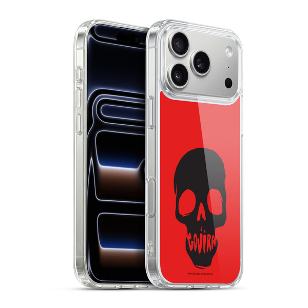 Gojira Graphics Skull Mouth Soft Gel Case for Apple iPhone 17 Pro Max