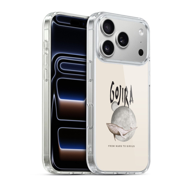 Gojira Graphics From Mars to Sirius Soft Gel Case for Apple iPhone 17 Pro