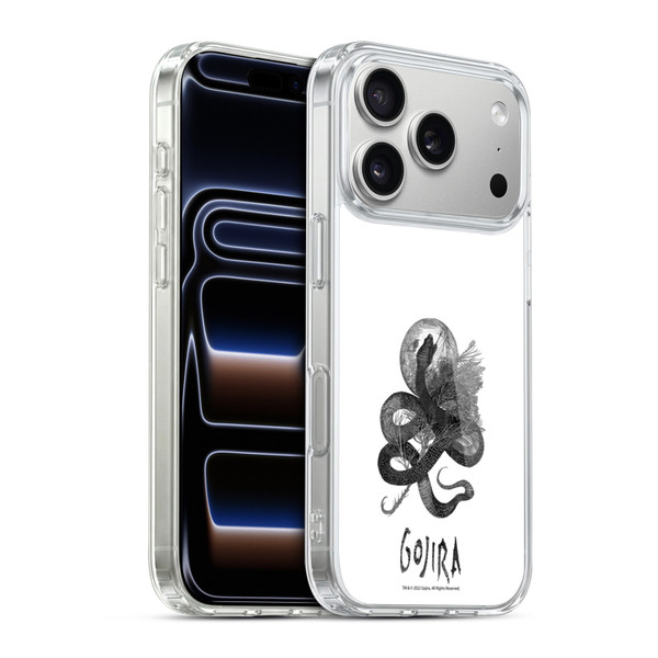 Gojira Graphics Serpent Movie Soft Gel Case for Apple iPhone 17 Pro