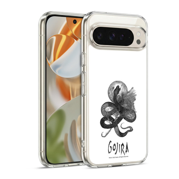 Gojira Graphics Serpent Movie Soft Gel Case for Google Pixel 9 / Pixel 9 Pro