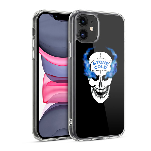 WWE Steve Austin Retro Skull Soft Gel Case for Apple iPhone 11