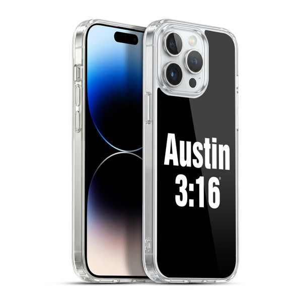 WWE Steve Austin 3:16 Soft Gel Case for Apple iPhone 13 Pro Max & MagSafe
