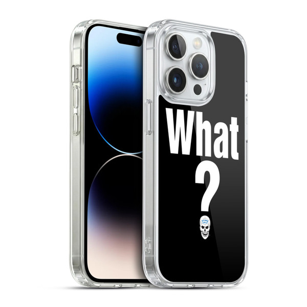 WWE Steve Austin What? Soft Gel Case for Apple iPhone 14 Pro & MagSafe