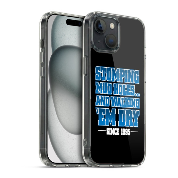 WWE Steve Austin Stomping Mudholes Soft Gel Case for Apple iPhone 15 & MagSafe