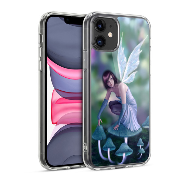 Rachel Anderson Pixies Periwinkle Soft Gel Case for Apple iPhone 11