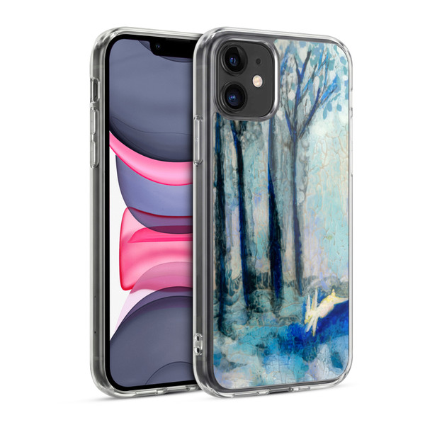 Wyanne Nature 2 White Rabbit Soft Gel Case for Apple iPhone 11