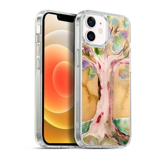 Wyanne Nature 2 Watercolour Tree Soft Gel Case for Apple iPhone 12 / iPhone 12 Pro & MagSafe