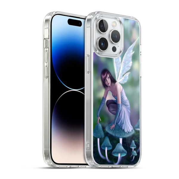 Rachel Anderson Pixies Periwinkle Soft Gel Case for Apple iPhone 14 Pro Max & MagSafe