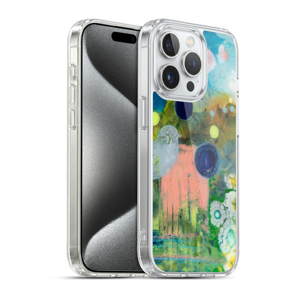 Wyanne Nature 2 Bird Painting Soft Gel Case for Apple iPhone 15 Pro & MagSafe