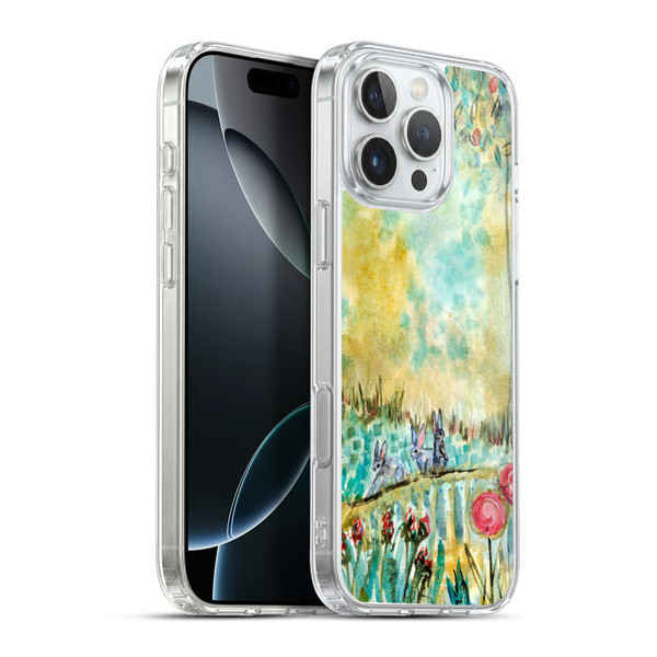 Wyanne Nature 2 Three Rabbits Soft Gel Case for Apple iPhone 16 Pro Max & MagSafe
