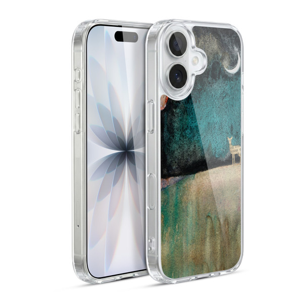 Wyanne Nature 2 Deer and Moon Soft Gel Case for Apple iPhone 17
