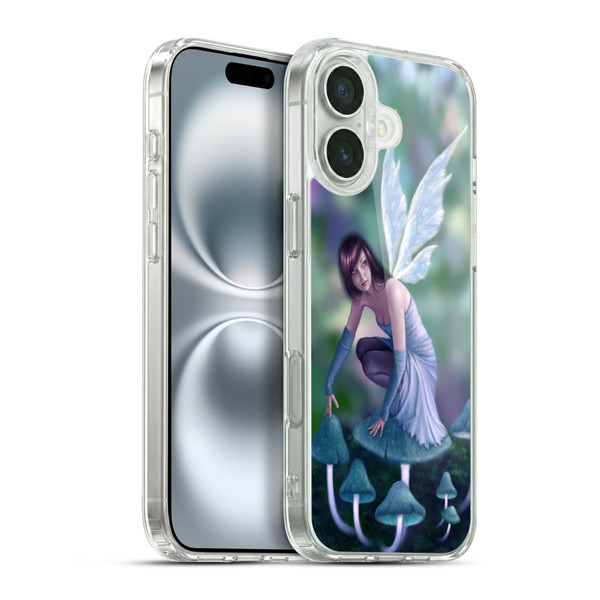 Rachel Anderson Pixies Periwinkle Soft Gel Case for Apple iPhone 16 Plus & MagSafe