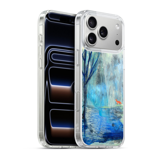 Wyanne Nature 2 Red Fox Blue River Soft Gel Case for Apple iPhone 17 Pro Max