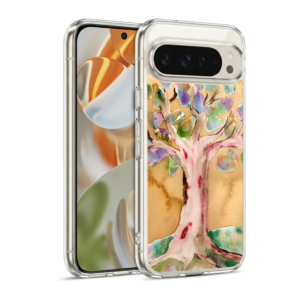 Wyanne Nature 2 Watercolour Tree Soft Gel Case for Google Pixel 9 / Pixel 9 Pro