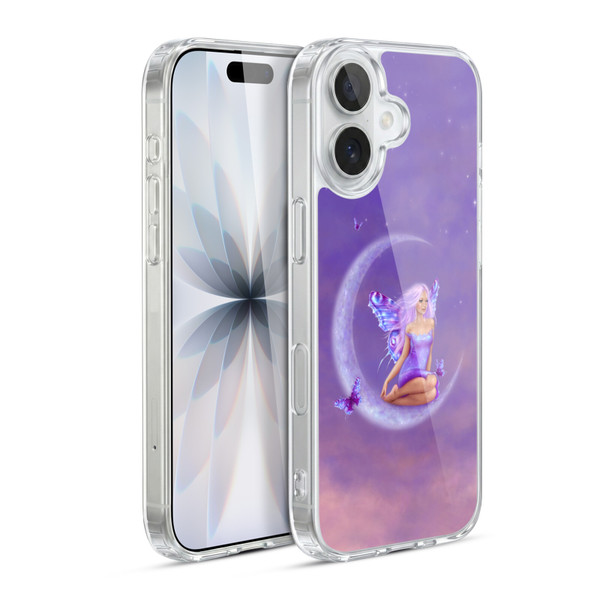 Rachel Anderson Pixies Lavender Moon Soft Gel Case for Apple iPhone 17
