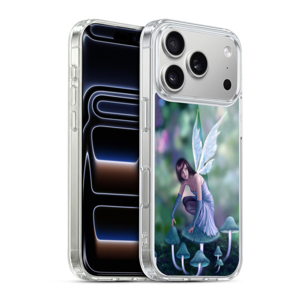 Rachel Anderson Pixies Periwinkle Soft Gel Case for Apple iPhone 17 Pro