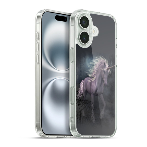 Simone Gatterwe Pegasus And Unicorns Escape Soft Gel Case for Apple iPhone 16 Plus & MagSafe
