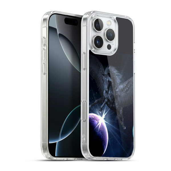 Simone Gatterwe Pegasus And Unicorns Pegasus Soft Gel Case for Apple iPhone 16 Pro Max & MagSafe