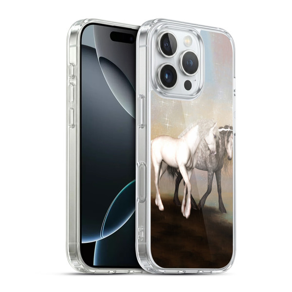 Simone Gatterwe Pegasus And Unicorns Lovers Soft Gel Case for Apple iPhone 16 Pro & MagSafe