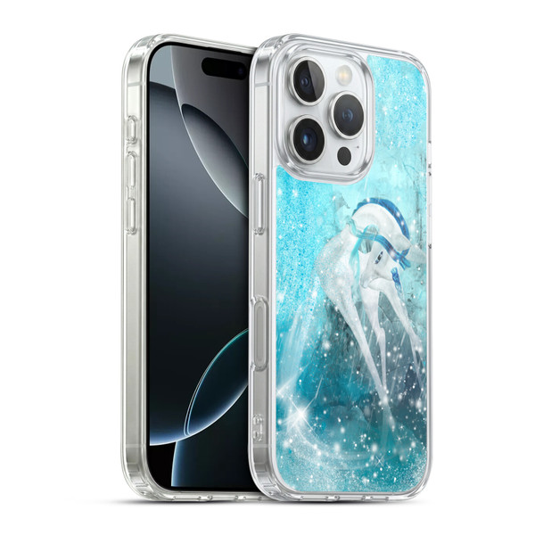 Simone Gatterwe Pegasus And Unicorns Sowflakes Soft Gel Case for Apple iPhone 16 Pro & MagSafe