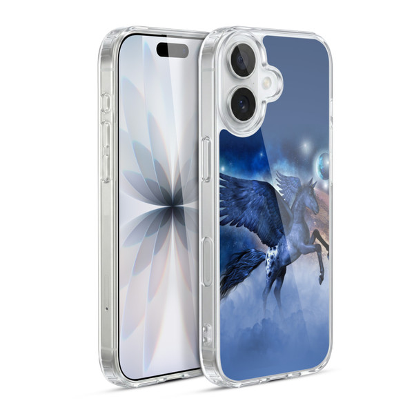 Simone Gatterwe Pegasus And Unicorns Little Pegasus Soft Gel Case for Apple iPhone 17