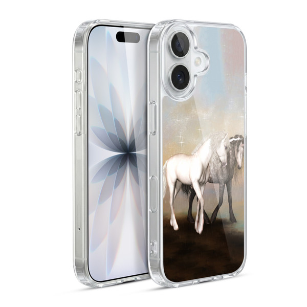 Simone Gatterwe Pegasus And Unicorns Lovers Soft Gel Case for Apple iPhone 17