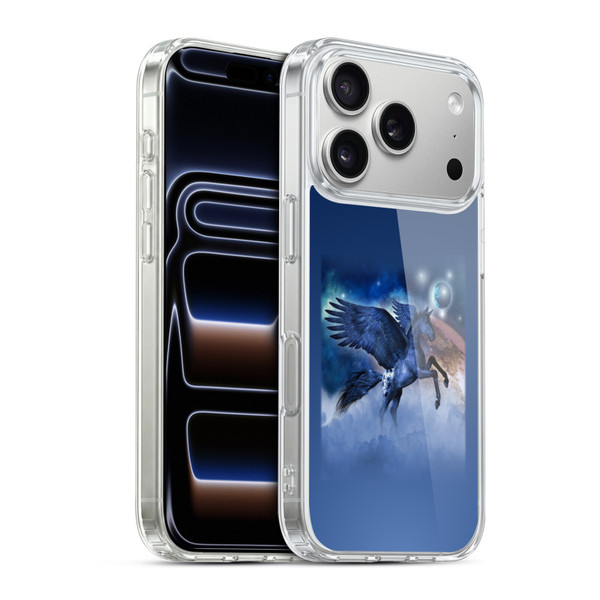 Simone Gatterwe Pegasus And Unicorns Little Pegasus Soft Gel Case for Apple iPhone 17 Pro
