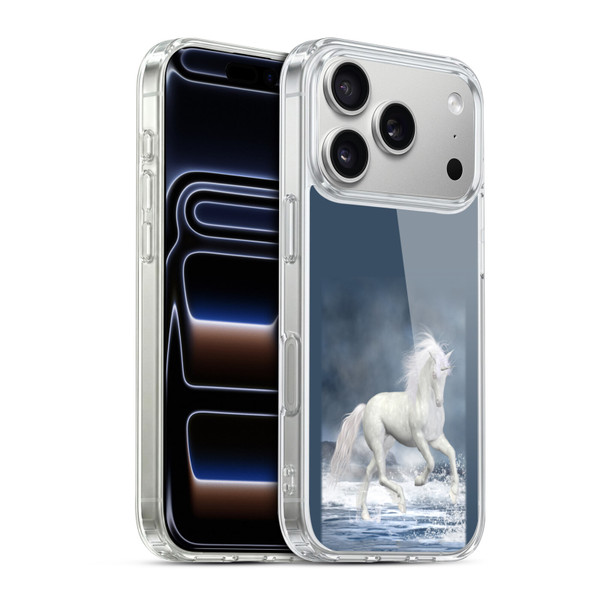 Simone Gatterwe Pegasus And Unicorns Playing Soft Gel Case for Apple iPhone 17 Pro
