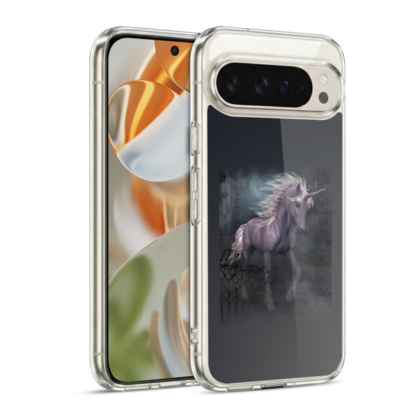 Simone Gatterwe Pegasus And Unicorns Escape Soft Gel Case for Google Pixel 9 / Pixel 9 Pro