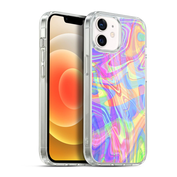 Suzan Lind Marble Light Rainbow Soft Gel Case for Apple iPhone 12 / iPhone 12 Pro & MagSafe