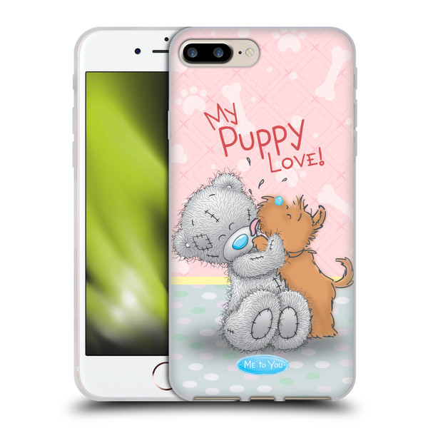 Me To You Classic Tatty Teddy Dog Pet Soft Gel Case for Apple iPhone 7 Plus / iPhone 8 Plus