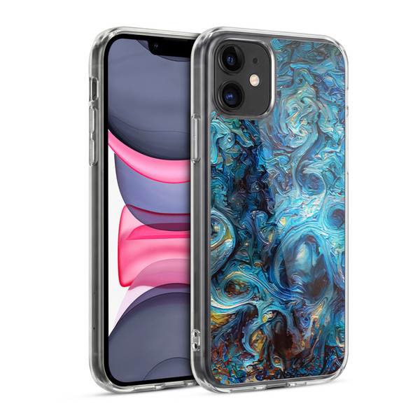 Cosmo18 Jupiter Fantasy Blue Soft Gel Case for Apple iPhone 11