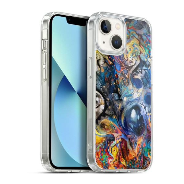 Cosmo18 Jupiter Fantasy Peace Soft Gel Case for Apple iPhone 13