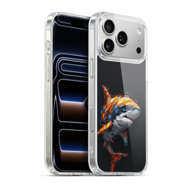 Haroulita Mix Art Animals Shark Soft Gel Case for Apple iPhone 17 Pro Max