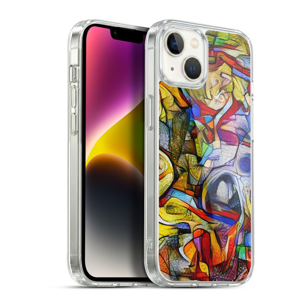 Cosmo18 Jupiter Fantasy Abstract Soft Gel Case for Apple iPhone 14 Plus & MagSafe