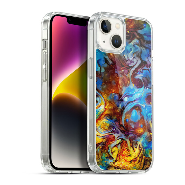 Cosmo18 Jupiter Fantasy Burst Soft Gel Case for Apple iPhone 14 Plus & MagSafe
