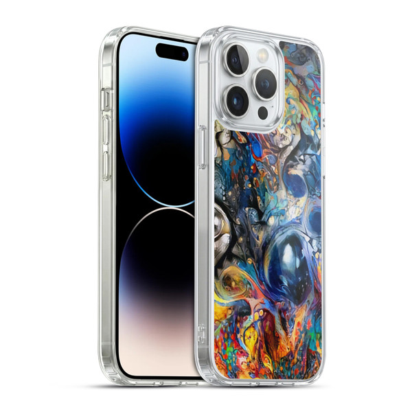 Cosmo18 Jupiter Fantasy Peace Soft Gel Case for Apple iPhone 14 Pro Max & MagSafe