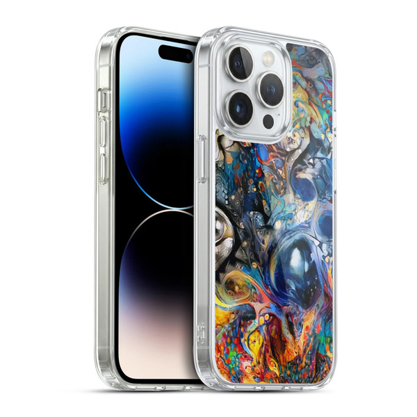 Cosmo18 Jupiter Fantasy Peace Soft Gel Case for Apple iPhone 14 Pro & MagSafe