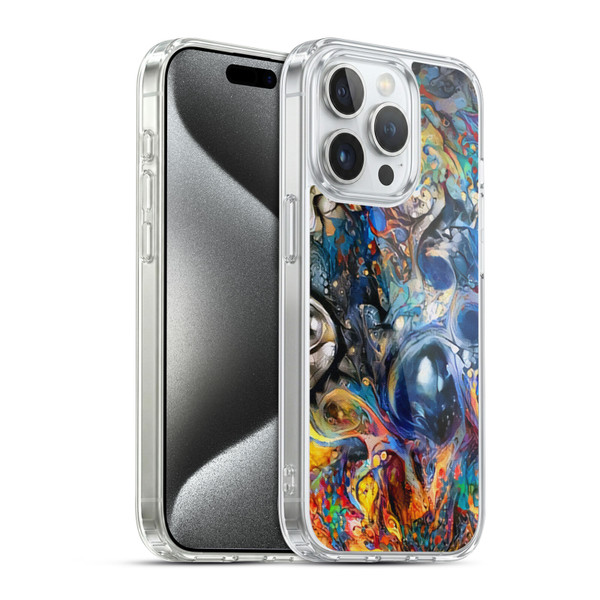 Cosmo18 Jupiter Fantasy Peace Soft Gel Case for Apple iPhone 15 Pro & MagSafe