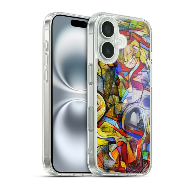 Cosmo18 Jupiter Fantasy Abstract Soft Gel Case for Apple iPhone 16 & MagSafe