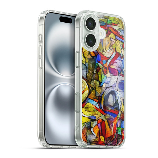 Cosmo18 Jupiter Fantasy Abstract Soft Gel Case for Apple iPhone 16 Plus & MagSafe